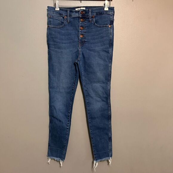Madewell 10” High Rise Skinny size 29 - Picture 2 of 8